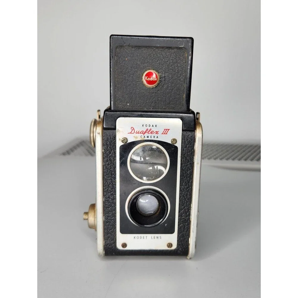 Vintage Kodak Duaflex III 1950s Film Camera Kodar Lens Tested Collectible